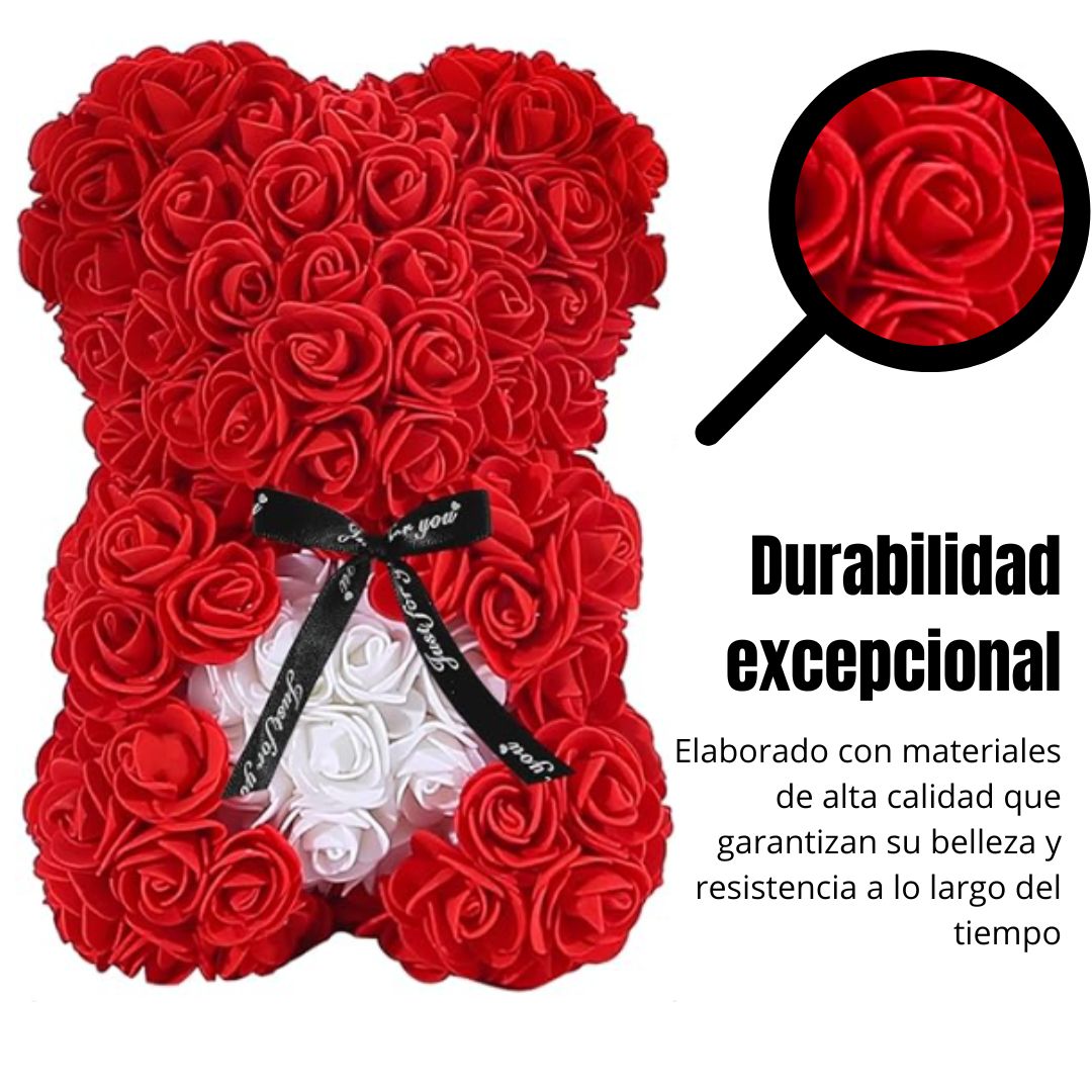 Pack Oso de pétalos para San Valentín